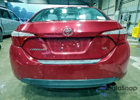 2014 Toyota Corolla L из США, поврежденный, VIN 2T1BURHE8EC163784